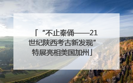 “不止秦俑——21世纪陕西考古新发现”特展亮相美国加州