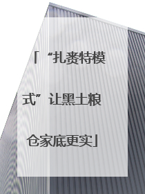 “扎赉特模式”让黑土粮仓家底更实