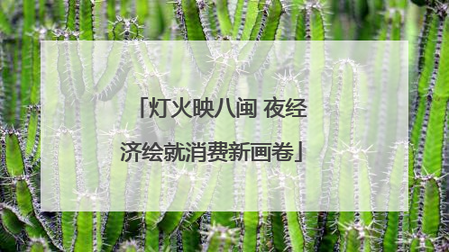 灯火映八闽 夜经济绘就消费新画卷