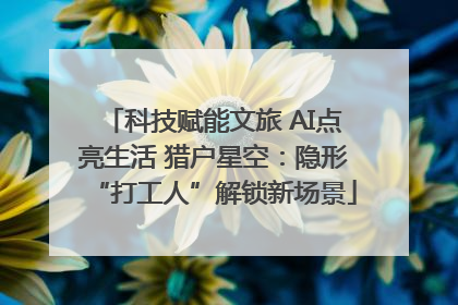 科技赋能文旅 AI点亮生活 猎户星空：隐形“打工人”解锁新场景