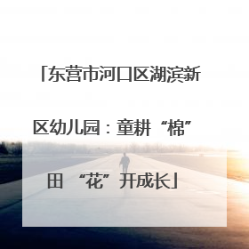 东营市河口区湖滨新区幼儿园：童耕“棉”田 “花”开成长