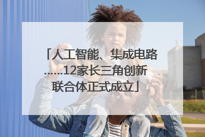 人工智能、集成电路……12家长三角创新联合体正式成立