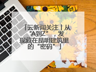 云新闻关注丨从 “A到Z”，发现藏在昆明建筑里的“密码”