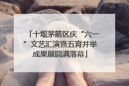 十堰茅箭区庆“六一”文艺汇演暨五育并举成果展圆满落幕