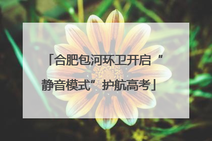 合肥包河环卫开启“静音模式”护航高考