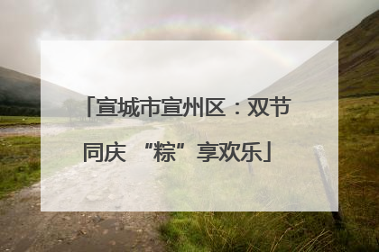 宣城市宣州区：双节同庆 “粽”享欢乐