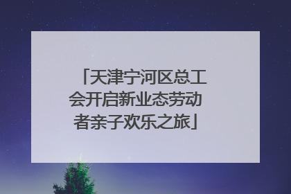 天津宁河区总工会开启新业态劳动者亲子欢乐之旅