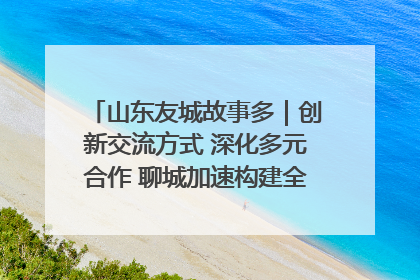 山东友城故事多｜创新交流方式 深化多元合作 聊城加速构建全球友城新格局