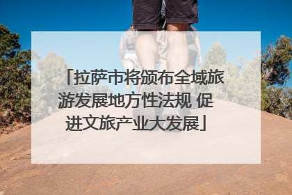 拉萨市将颁布全域旅游发展地方性法规 促进文旅产业大发展