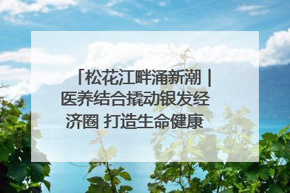 松花江畔涌新潮｜医养结合撬动银发经济圈 打造生命健康产业新样本