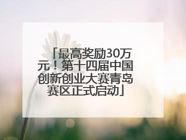 最高奖励30万元！第十四届中国创新创业大赛青岛赛区正式启动