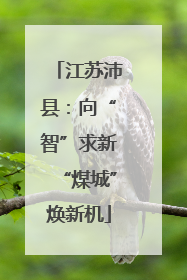 江苏沛县：向“智”求新“煤城”焕新机