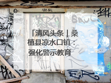 清风头条｜桑植县凉水口镇：强化警示教育 构筑廉洁防线