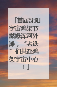 首届沈阳宇宙鸡架节燃爆浑河外滩，“老铁”们共赴鸡架宇宙中心！