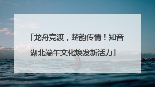 龙舟竞渡，楚韵传情！知音湖北端午文化焕发新活力
