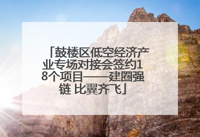 鼓楼区低空经济产业专场对接会签约18个项目——建圈强链 比翼齐飞