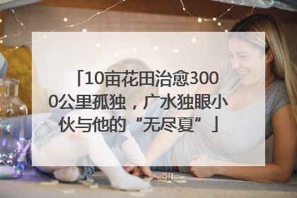 10亩花田治愈3000公里孤独，广水独眼小伙与他的“无尽夏”
