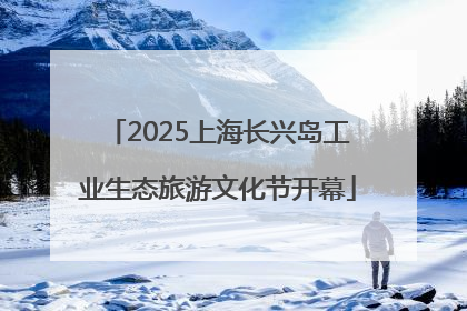 2025上海长兴岛工业生态旅游文化节开幕