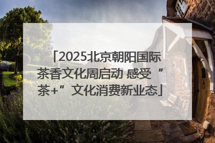 2025北京朝阳国际茶香文化周启动 感受“茶+”文化消费新业态