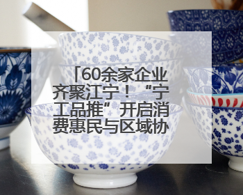 60余家企业齐聚江宁！“宁工品推”开启消费惠民与区域协作新篇