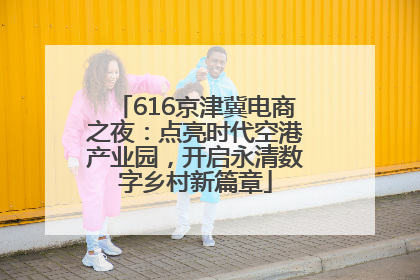 616京津冀电商之夜：点亮时代空港产业园，开启永清数字乡村新篇章